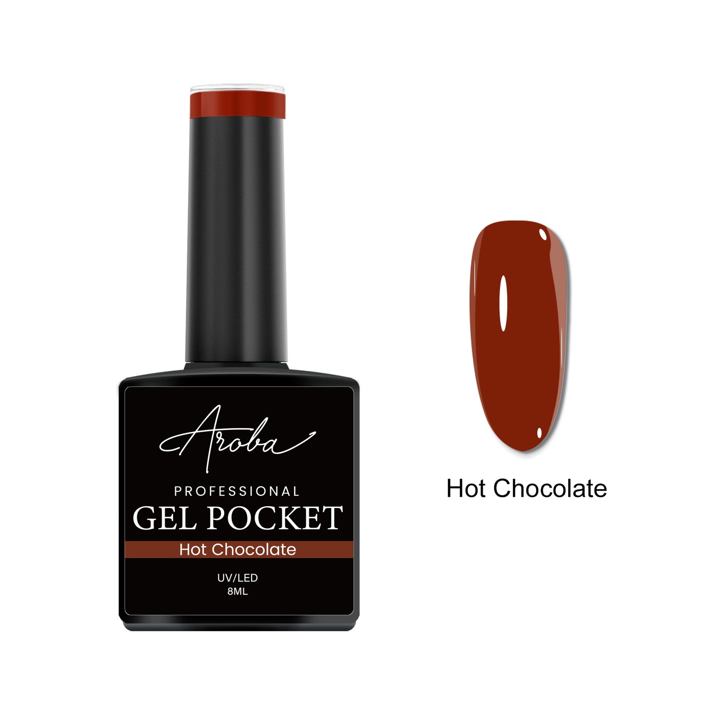 Hot Chocolate Gel Pocket 8ml - 089