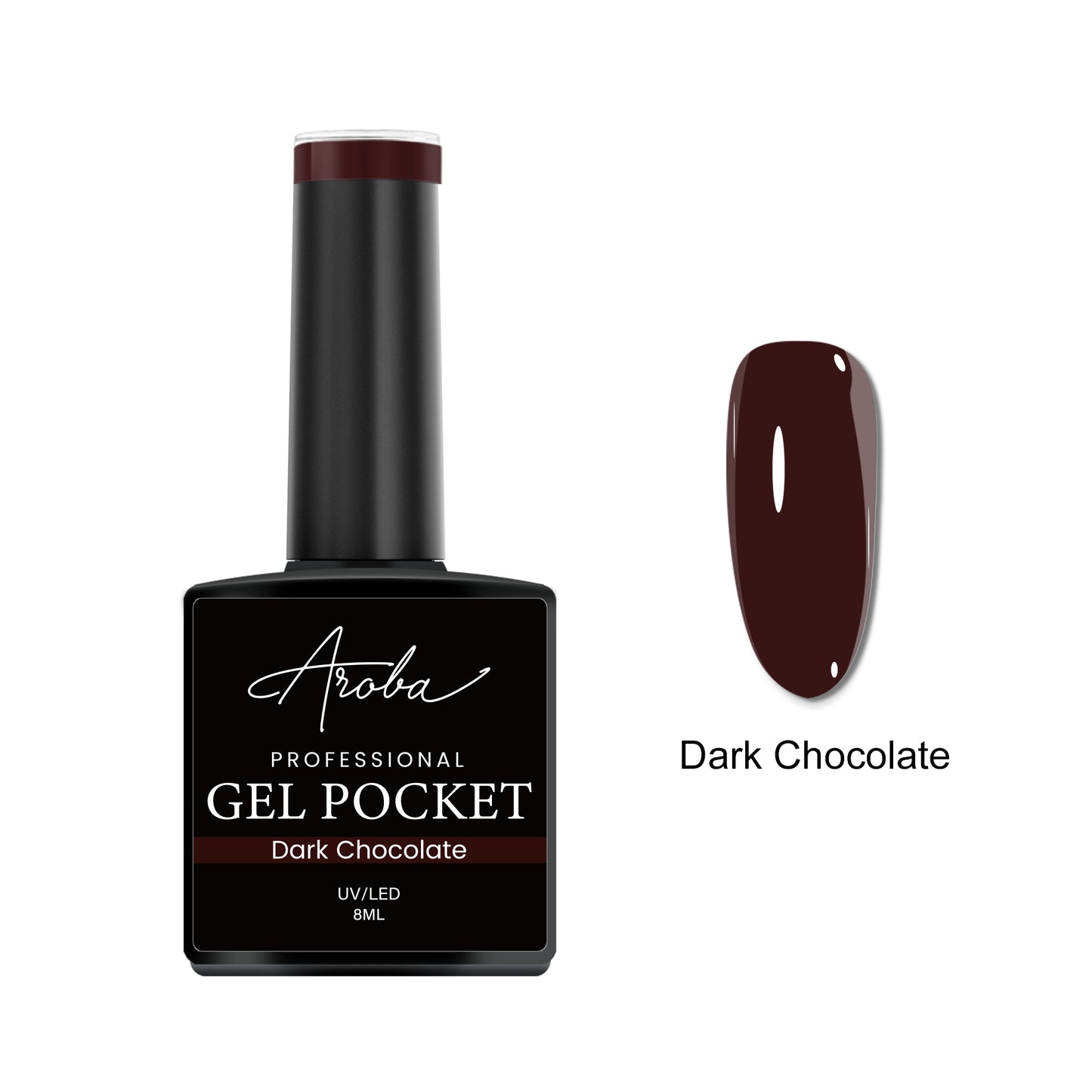 Dark Chocolate Gel Pocket 8ml - 094