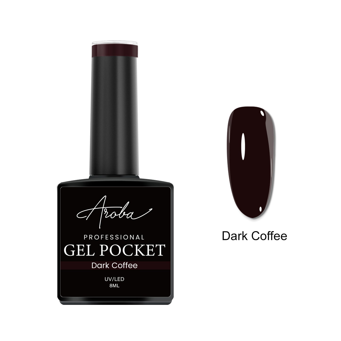 Dark Coffee Gel Pocket 8ml - 095