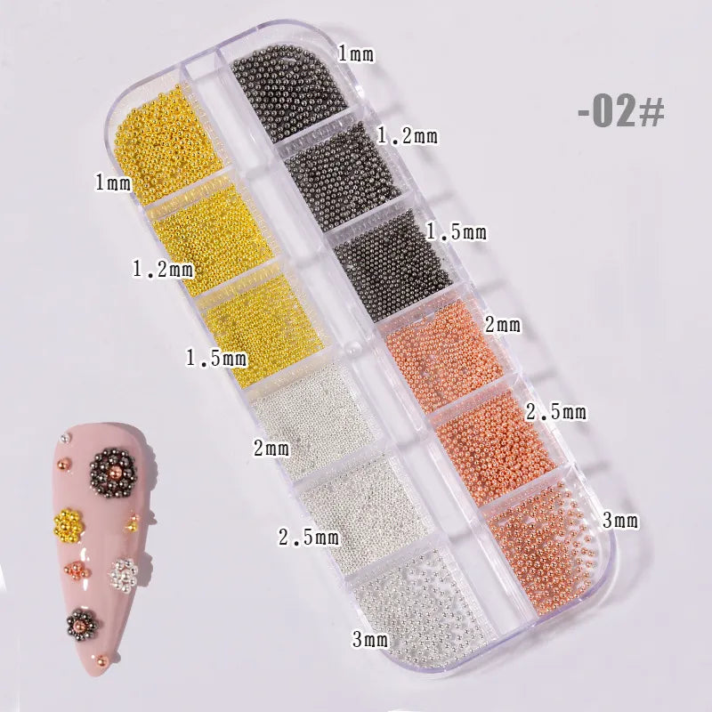 Decoración de bolas de caviar