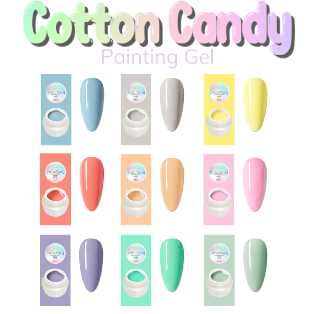 Gel para pintar con efecto algodón de azúcar (LODO)