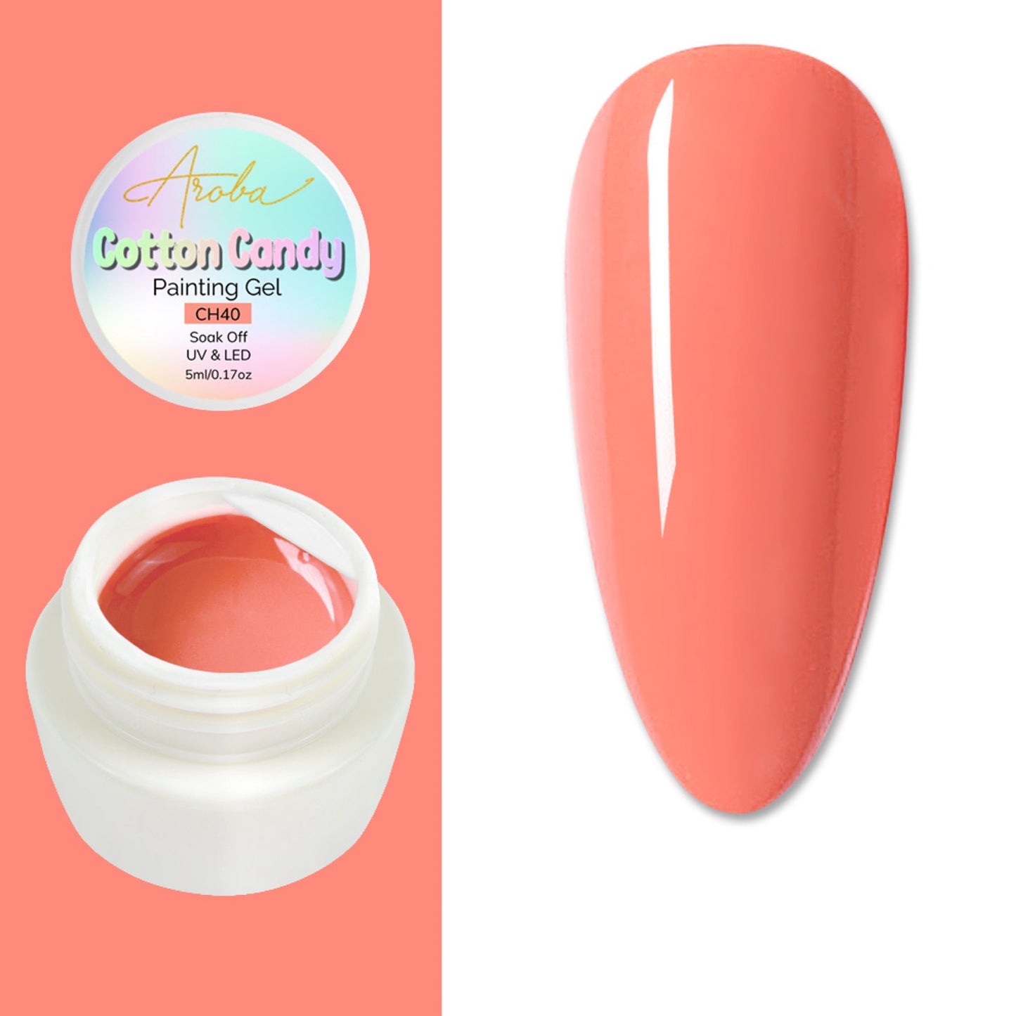 Gel para pintar con efecto algodón de azúcar (LODO)