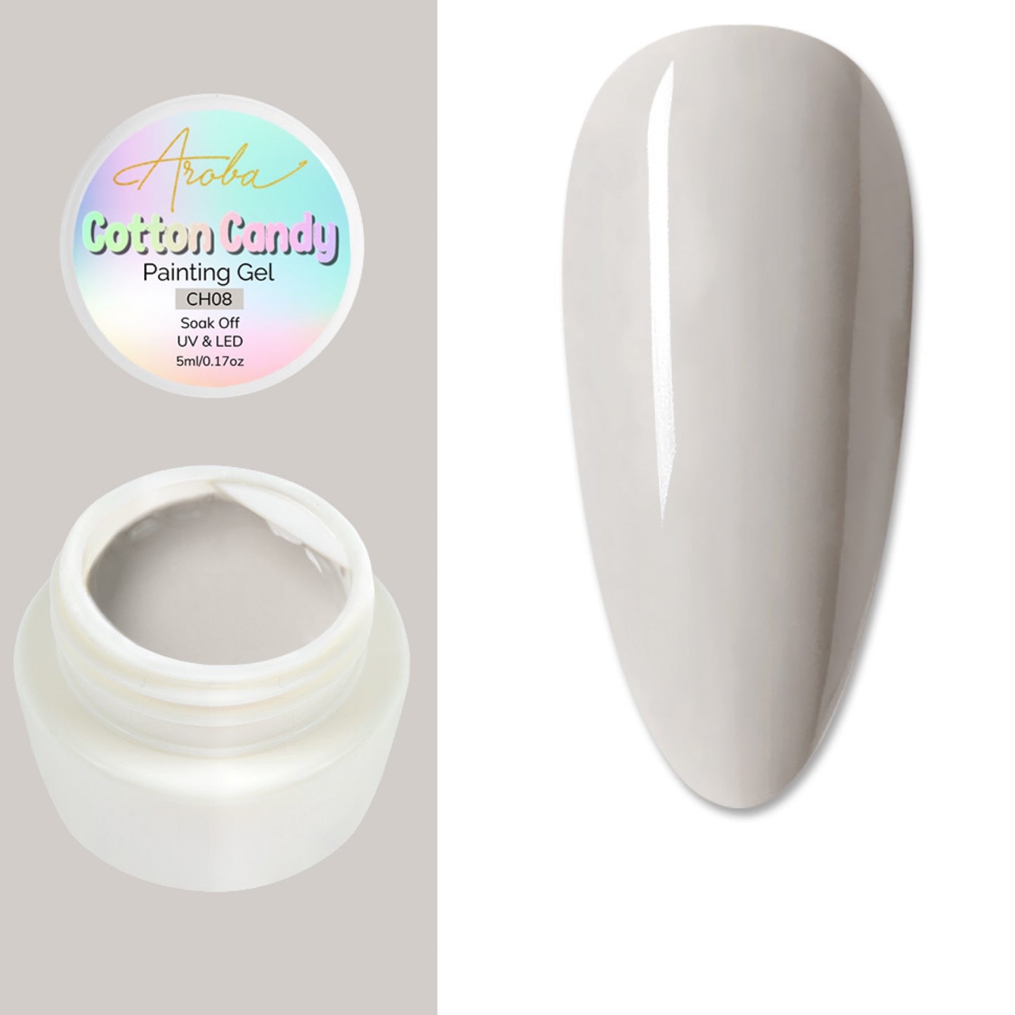 Gel para pintar con efecto algodón de azúcar (LODO)