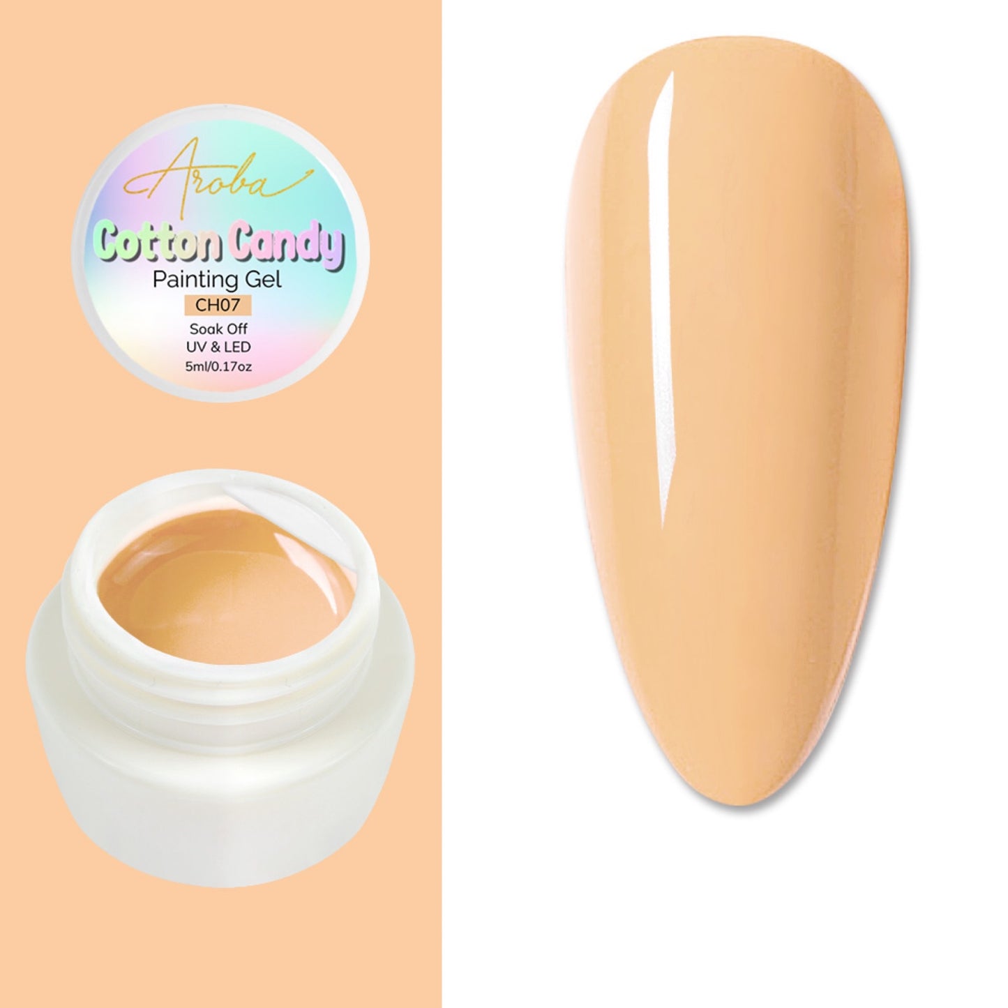 Gel para pintar con efecto algodón de azúcar (LODO)