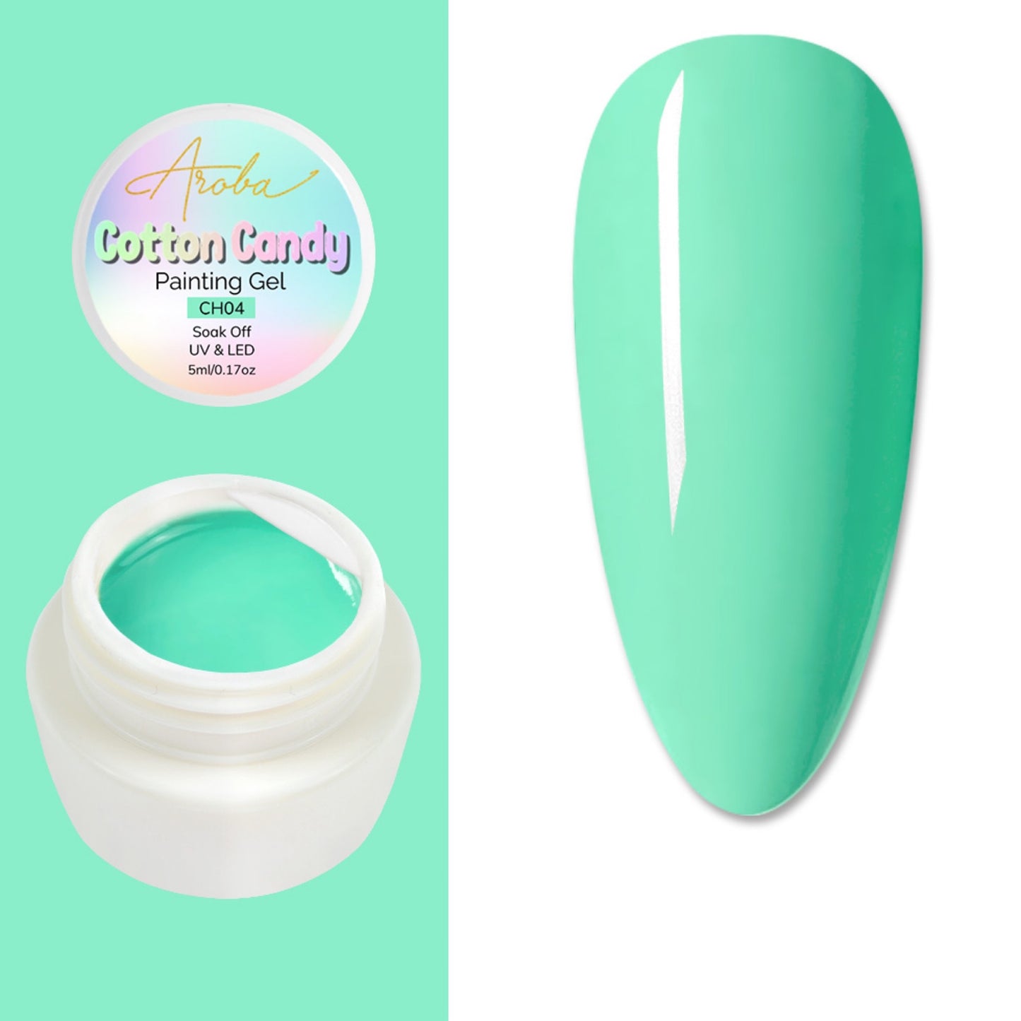 Gel para pintar con efecto algodón de azúcar (LODO)