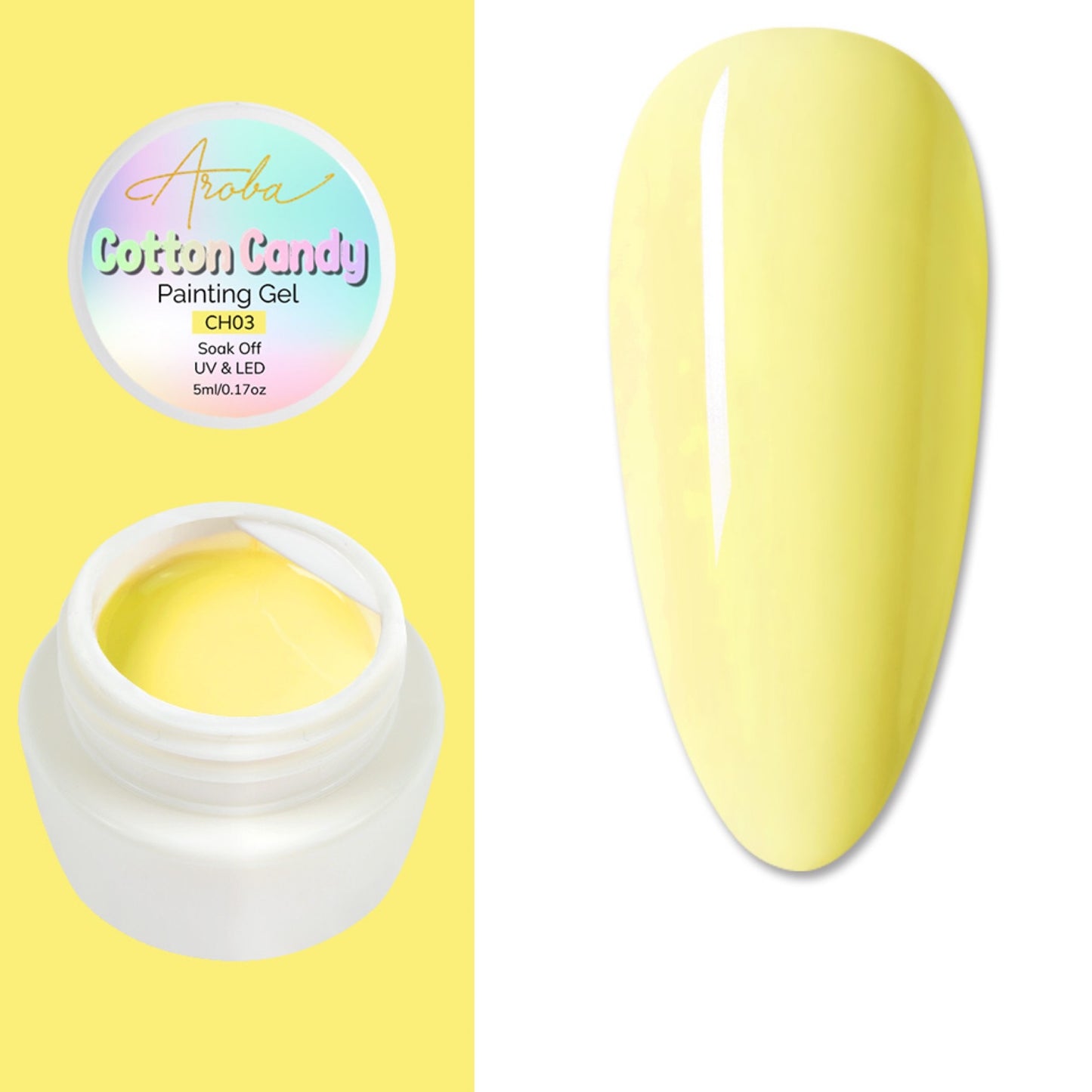 Gel para pintar con efecto algodón de azúcar (LODO)