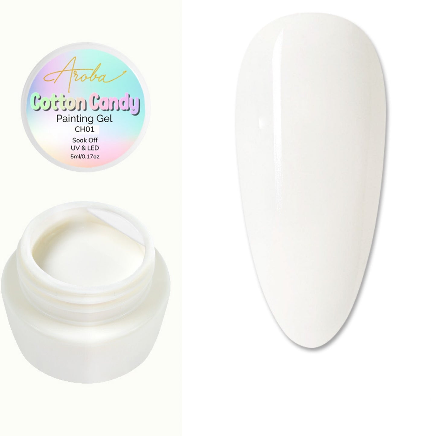 Gel para pintar con efecto algodón de azúcar (LODO)
