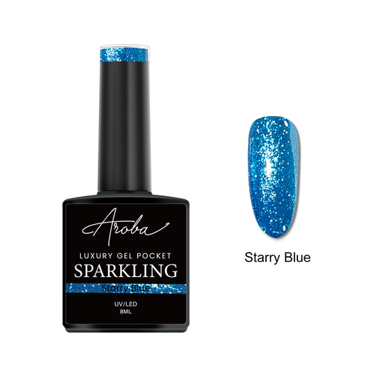 Starry Blue Gel Pocket 8ml - 027 (Sparkling)