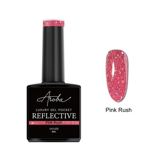 Pink Rush Gel Pocket 8ml - 001 (Reflective)