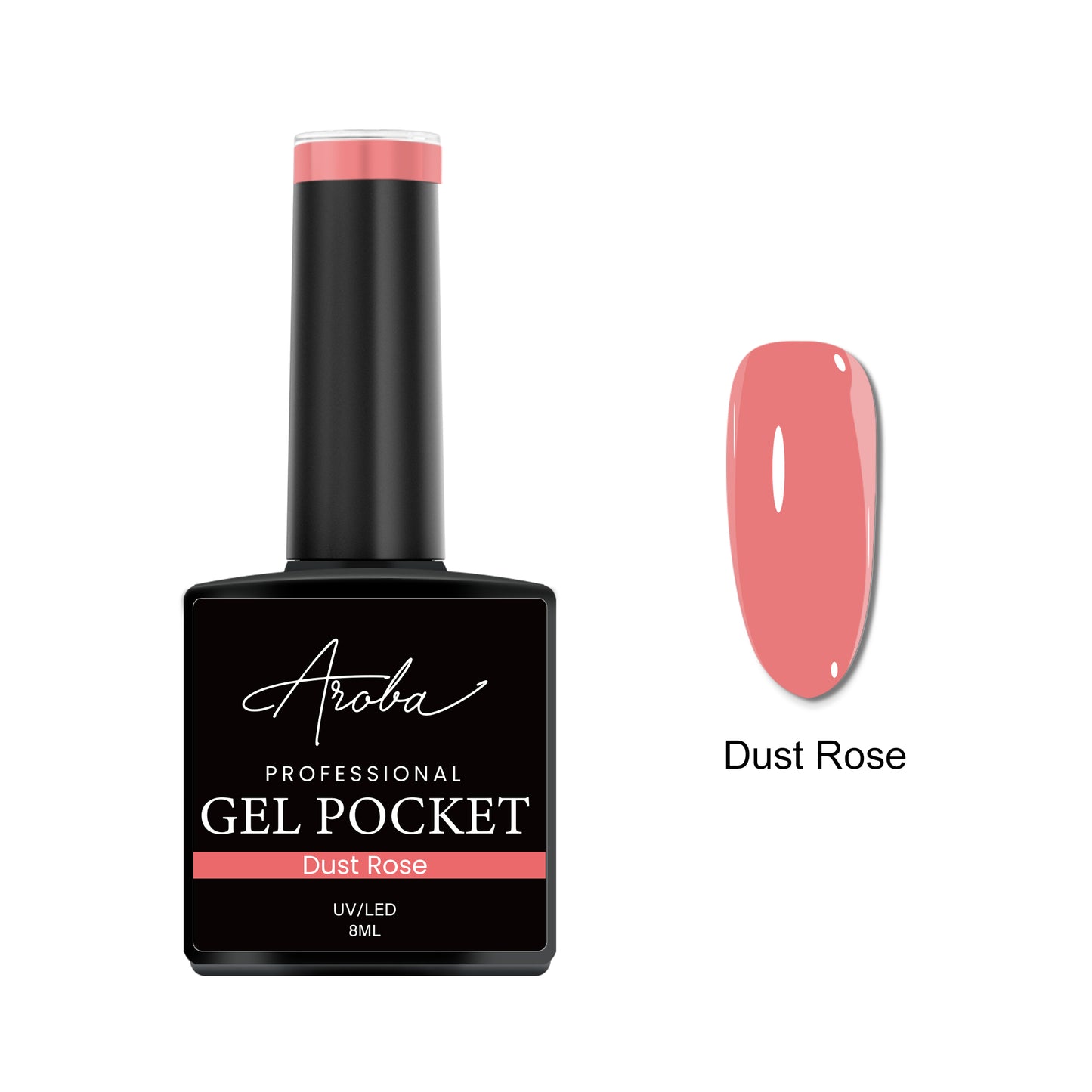 Dust Rose Gel Pocket 8ml - 080