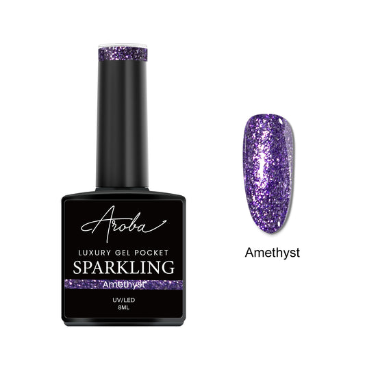Amethyst Gel Pocket 8ml - 018 (Sparkling)