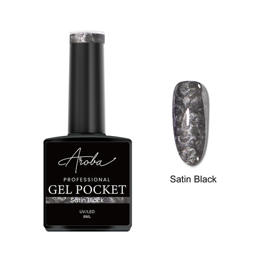 Satin Black Gel Pocket 8ml - 038 (Satin)