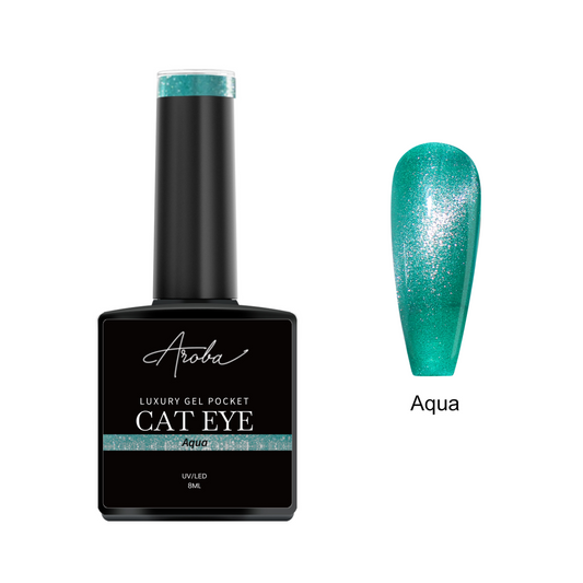 Aqua Cat Eye - Gel Pocket 8ml (Mermaid Co.)