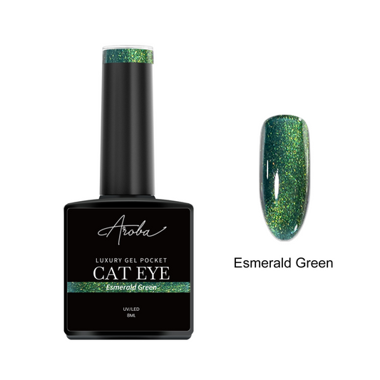 Esmerald Green Cat Eye - Gel Pocket 8ml (Diamond Co.)