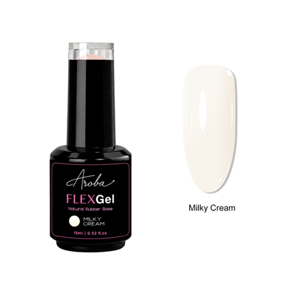 Milky Cream - Flex Gel Rubber Base