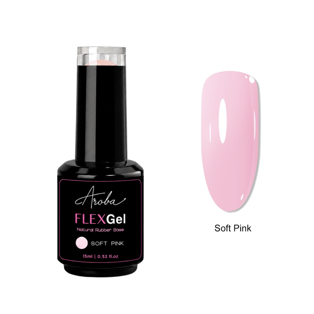 Soft Pink - Flex Gel Rubber Base