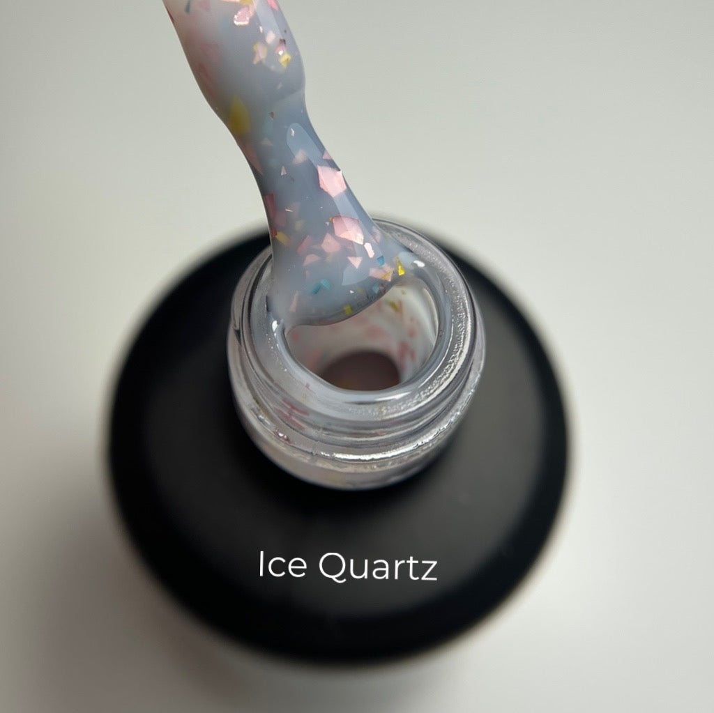 Ice quartz Rubber Base (Flakes Co.)