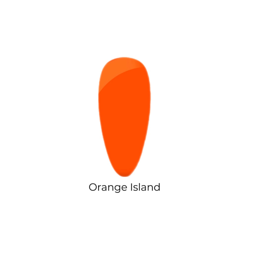 Orange Island Rubber Base (Neon Color)