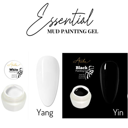 Black and White Painting Gel (LODO)